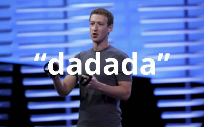 Parola sofisticată Zuckerberg.