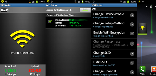 Gestion du Wi-Fi sur Android