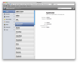 1PasswordAnuwere для Айфона