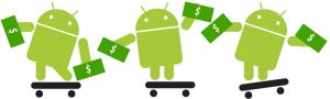dinheiro android.