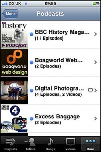 apple iPhone-3GS-Apps-Podcast-Subscribe- ดาวน์โหลดวิดีโอ