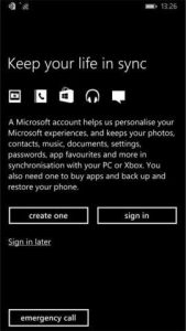 Bagaimana cara mengembalikan data dari cadangan pada Windows Phone?