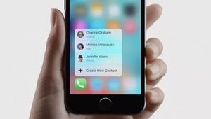 ¿Qué es 3D Touch en iPhone 6s?