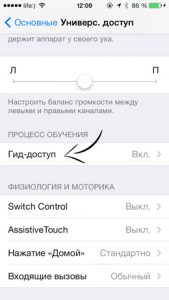 Що таке гід-доступ на iOS?