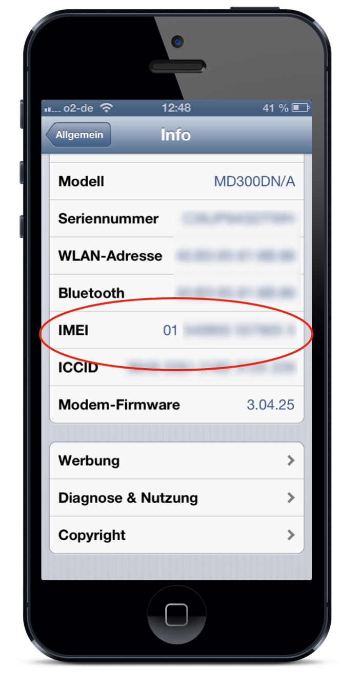 vérification IMEI