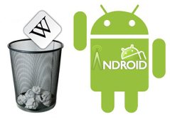 Removing standard applications on android