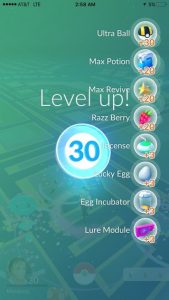 Raggiungere il livello 30 in Pokemon Go