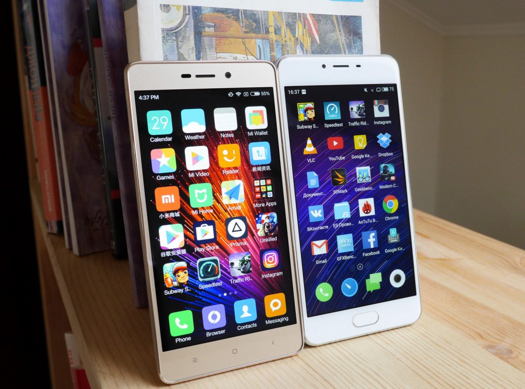 Comparație Xiaomi Redmi 3S sau Meizu M3S Mini