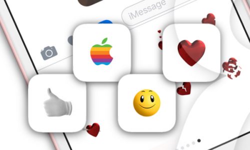 apple Imessage-Smiles-klistermärke