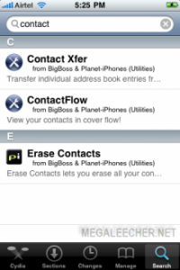 Effacer les contacts pour iPhone