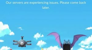 “Our servers are experiencing issues” в Pokemon Go