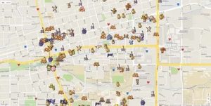 Pokemon Map i Pokemon Go