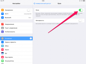 ¿Cómo encender la lupa en iPhone?