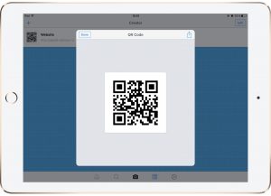 How to create a QR code on the iPhone?