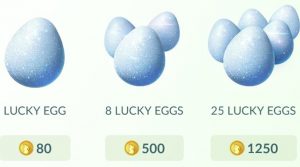 Lucky Egg в Pokemon Go