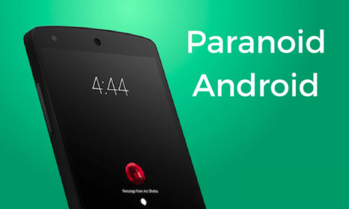 Paranoidný android-ROM-obrázok