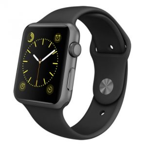 Смарт-часы Apple Watch Sport 42mm Space Gray Al/Black (MJ3T2RU/A)