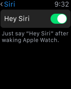 Выключение Siri