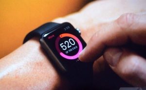 Apple Watch considers spent calories