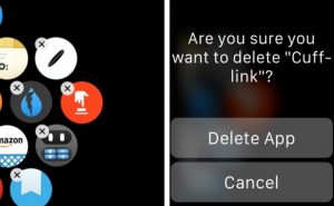 Eliminar aplicaciones a través de Appke Watch