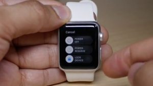 How to turn off Apple Watch?