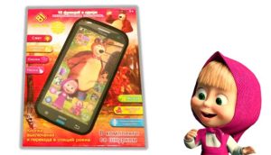 Téléphone interactif Masha et Bear