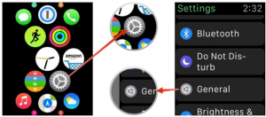 Collegamento del monitor di terze parti a Apple Watch