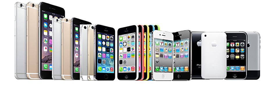 iPhone nel negozio online collegato