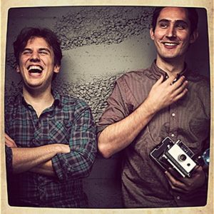 Kevin Systrom, right, and Mike Krieger, founders of Instagram, pose in this undated handout photo provided to the media on Tuesday, May 17, 2011. Instagram was founded to build an app that imbues the photos with a vintage luster that can make them more enticing and satisfying to share. Source: Instagram via Bloomberg EDITOR'S NOTE: EDITORIAL USE ONLY. NO SALES.