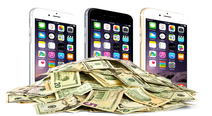 Покупка в кредит смартфонов iPhone 5S, 6, 6S Plus, 7 и 7 Plus в интернет-магазине "Техносила"