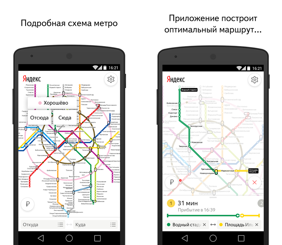 Рисунок 1. Что такое приложение «Яндекс.Метро» и какая от него польза?