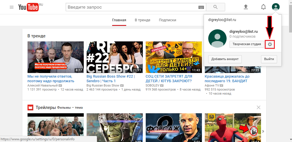 Figura 1. Come creare il tuo canale su YouTube in questo momento?