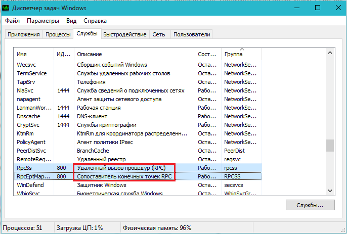 Figura 2. ¿Cómo neutralizar el virus SVChost.exe utilizando medios estándar del sistema operativo Windows 7?