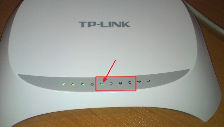 Figura 2. Collegamento del router a un computer per la configurazione