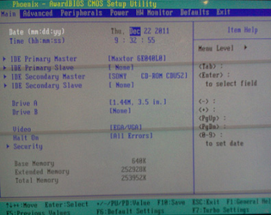 Figura 12. Como configurar diferentes versões do BIOS para instalar o sistema operacional com uma unidade flash USB?