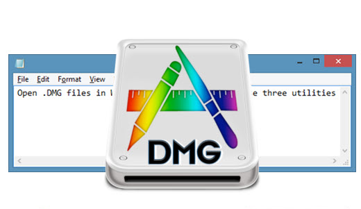 Bild 1. Hur och hur man öppnar en fil med DMG -förlängning på Windows? Program för att öppna DMG -filer på Windows 7, 8, 10, XP