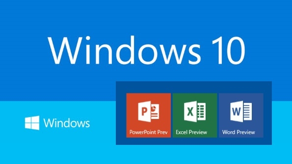 Image 2. Microsoft Office for Windows 10 operating system.