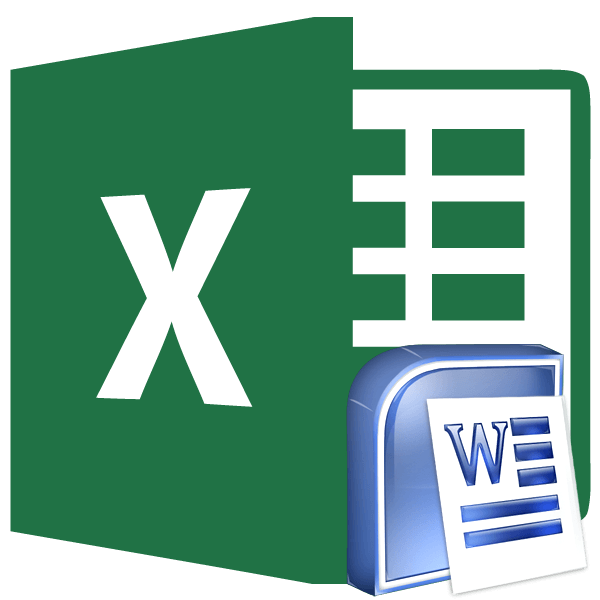 Obrázok 1. Pokyny na prenos tabuľky z programu Microsoft Excel v programe Microsoft Word.