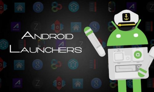 Bild 1. Översikt över den bästa launcher för Android för 2018.