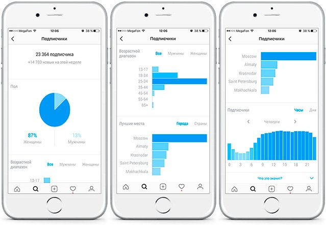 Slika 5. Koju statistiku označava Instagram?