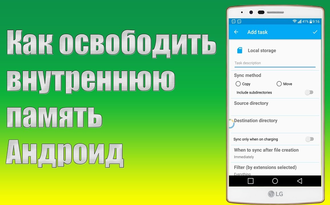 Изображение 1. Руководство по очистке внутренней памяти Android.