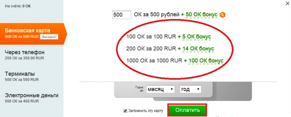 Image 9. Select payment method and entry payment details.