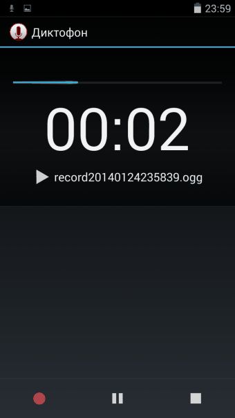 Как работать с диктофоном в смартфоне?
